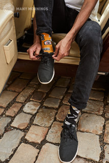 Ponožky klasik Retro camera 39-42-3